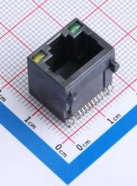 WR44136 以太网连接器(RJ45 RJ11) 不带LED