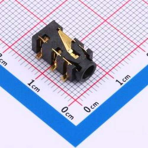 PJ-327F-J 音频连接器(耳机) 3.5mm耳机座 SMD