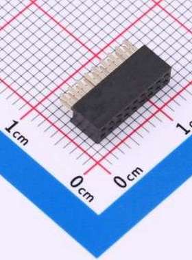 FH1.27-01-09PZS 排母 1.27FH H4.3 2x9Pin 180度W3.0 U型 PC2.4