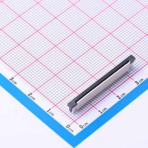 1.0K-GT-27PB FFC/FPC连接器 间距:1mm P数:27P 抽屉式 单侧触点/
