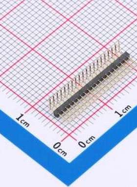 GPCB101-2002A003C1AA 排针 1x20P 间距:1mm 方针 弯插 弯插,P=1m