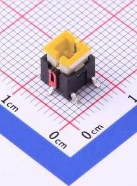 K6-6140S02 轻触开关 红色带灯开关 SMD