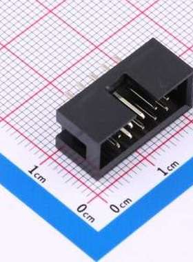 CS-1200-10(L11.6)PA6T IDC刺破式连接器(牛角/简牛) 2.54mm 插件