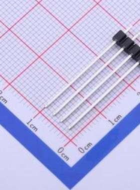 12251104CNSNS295001 排针 1x4P 间距:2.54mm 方针 直插 插件,P=2