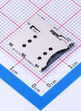 SMO-222-P7 SIM卡连接器 自弹式 MicroSIM卡 卡座 SMD