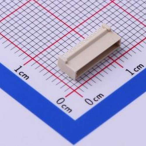 A1024WRA-S-10PNLNT1T00R 线对板针座 1x10P 间距:1mm 卧贴 SMD,P