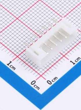 XD-PH-7A-G 线对板针座 1x7P 间距:2mm 直插 系列:PH 白色 插件,P