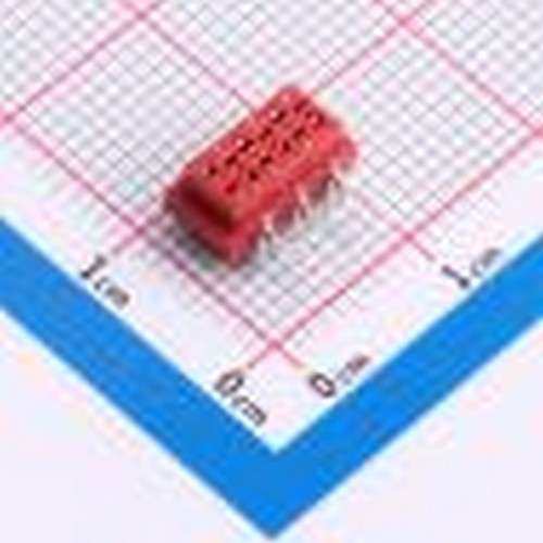 X9127WR-06A1-9TSNRE 线对板针座 间距:1.27mm 弯插 弯插,P=1.27m