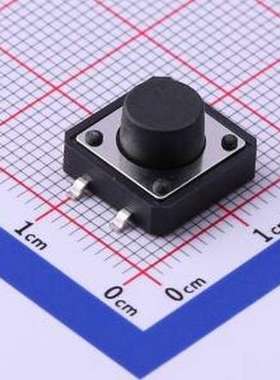 TS127TP 轻触开关 12*12*7mm 立贴 轻触开关 SMD