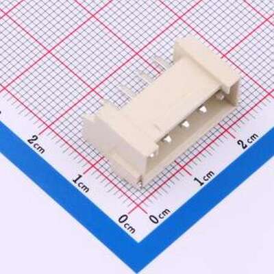 WT396VW-054R-0W 线对板针座 线对板针座 SMD,P=3.96mm,卧贴