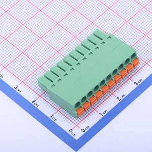 DB2EKN-3.5-10P-GN 插拔式接线端子 3.5mm 1x10P 排数:1 每排P数: