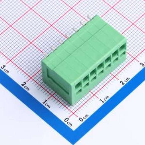 JL271V-35007G01 弹簧式接线端子 1x7P 3.5mm 每排P数:7 排数:1