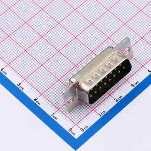 MHDB15SP D-Sub/VGA连接器 DSUB连接器冲针焊线式15PIN公座 插件