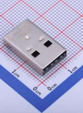 48037-2200 USB连接器 Type-A 公 焊线式