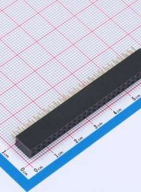 IPCP255F50PB07V 排母 2x25P 间距:2.54mm SMD,P=2.54mm