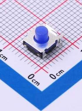 GT-TC127A-H052-L5 轻触开关 侧插防水轻触开关 硅胶蓝钮 180gf S