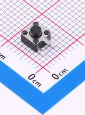 BX-TS-26-454538BSJ 轻触开关 4.5x4.5x3.8边三脚 插件-3P,4.5x4.
