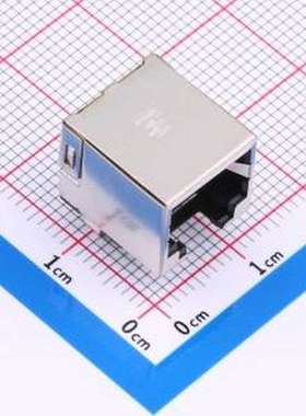 1734723-6 以太网连接器(RJ45 RJ11) 不带LED 插件