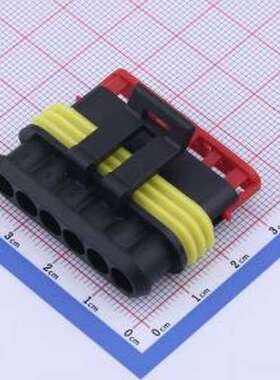 K282103HM-06-N0 汽车连接器 汽车连接器 1.5系列线束防水母插头,