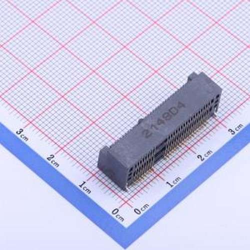 PCIE-52P99H 金手指连接器 0.8mm P数:52P SMD,P=0.8mm