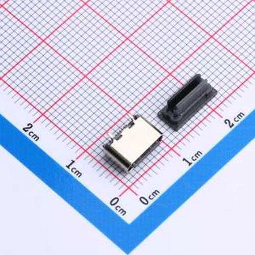 MC-267-TP16H56-001 USB连接器 USB TYPE C 16PIN5.6H镀金1U SMD