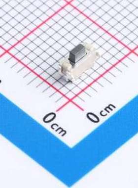 THAM05-C2B-R 轻触开关 2X5/贴片/1.8H/250gf/白底黑钮/双簧/编带