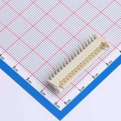 PHDS-34AWD 线对板针座 2x17P 间距:2mm 弯插 弯插,P=2mm