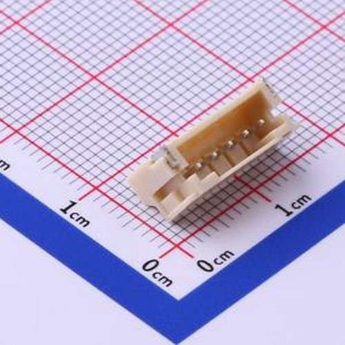 X2016WRS-05-9TSW 线对板针座 1x5P 间距:2mm 卧贴 系列:PH SMD,P