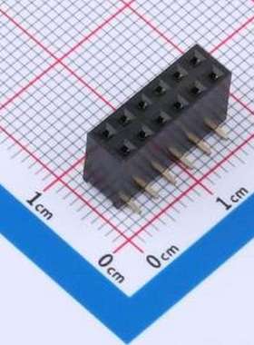 CSHC205-0602A001R1AA 排母 2x6P 间距:2.54mm 立贴 SMD,P=2.54mm
