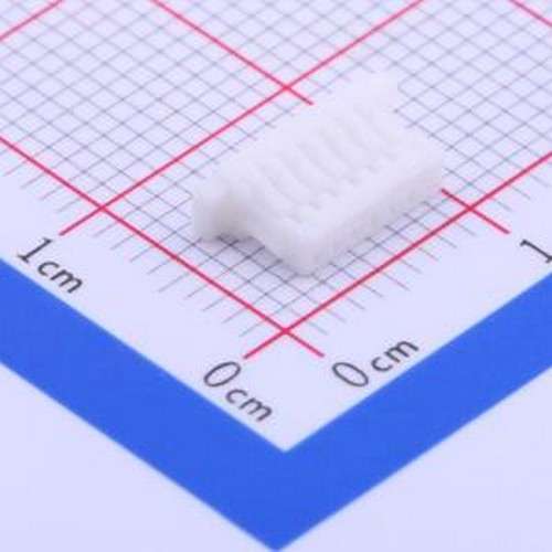 A1001HB-07PN0WNPN10G 胶壳(线对板/线对线) 1mm 1x7P 白色 P=1mm