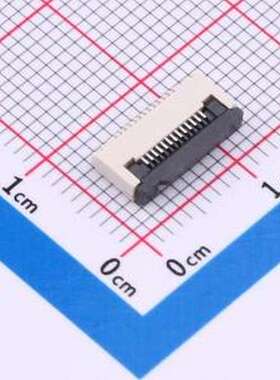 GT-F0502SR20-13SMT01 FFC/FPC连接器 翻盖式 下接 P数:13P 间距: