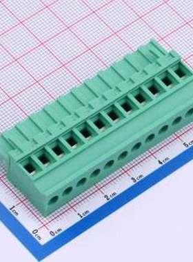 MX2EDGKA-5.08-12P-GN01-Cu-Y-A 插拔式接线端子 5.08mm 排数:1