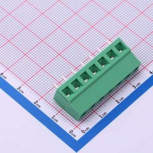 MX128-5.08-07P-GN01-Cu-Y-A 螺钉式接线端子 5.08mm 排数:1 每排