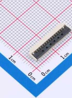 GT-F1007SR20-14S0101 FFC/FPC连接器 翻盖式 下接 P数:14P 间距: