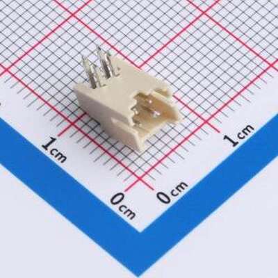 PHDS-4AWD 线对板针座 2x2P 间距:2mm 弯插 弯插,P=2mm