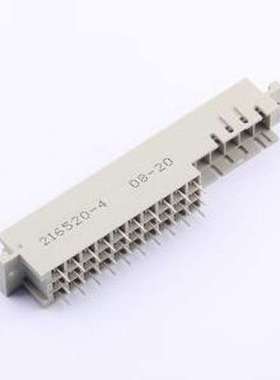 216520-4 板对板与背板连接器 间距:5.08mm 母 直插 插件,P=5.08m