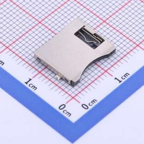 KH-TF018 SD卡/存储卡连接器 卡座 SMD