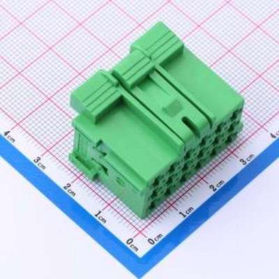 1-967624-3 胶壳(线对板/线对线) 5mm P=5mm