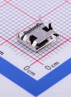 U-MICRM05P-BF11 USB连接器 Micro-B 母 卧贴 SMD