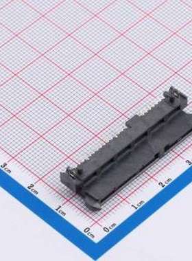 XUTS-22674-0127 线对板针座 SATA7+15PIN板下接触母座 H6.74MM S