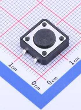 TS1243TP-SZ 轻触开关 12*12*4.3mm 立贴 轻触开关 SMD