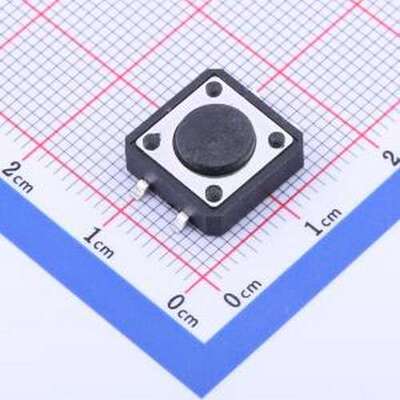 TS1243TP-SZ 轻触开关 12*12*4.3mm 立贴 轻触开关 SMD