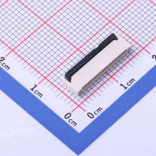 AFC24-S26FIA-00 FFC/FPC连接器 间距:0.5mm P数:26P 翻盖式 双侧