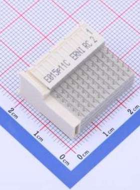 354865 板对板与背板连接器 间距:2mm PIN:55P 母 弯插 停产 弯插