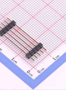 CS-1127WS-1*5B 排针 间距:2mm 1x5P 直插 方针 插件,P=2mm