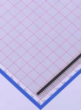 13201140CNG0S087004 排针 1x40P 间距:2mm 方针 直插 插件,P=2mm