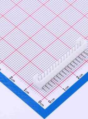 PH-16AW 线对板针座 1x16P 间距:2mm 弯插 系列:PH 白色 弯插,P=2