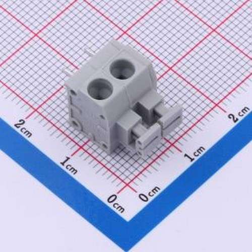 DB260-5.0-2P-GY 弹簧式接线端子 DB260-5.0-2P-GY 插件,P=5mm