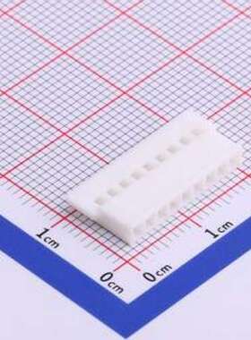 HX20032-9P 胶壳(线对板/线对线) 1x9P 2mm 白色 P=2mm