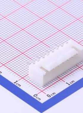 X8821WV-08L-N0SN 线对板针座 1x8P 间距:2.5mm 直插 插件,P=2.5m